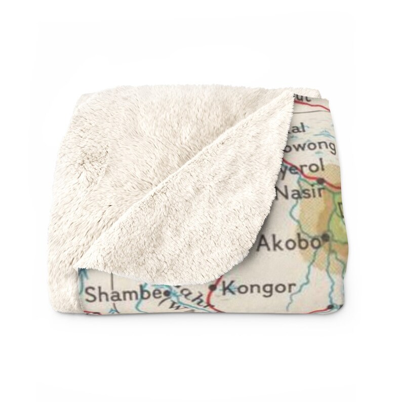 Kenya Map Fleece Blanket Kenya Map Blanket Kenya Blanket Etsy