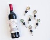 Custom Map Wine Stopper - Map Wine Stopper - Map Bottle Stopper - Wedding Gift - Personalized Housewarming Gift - As Seen on the Today Show