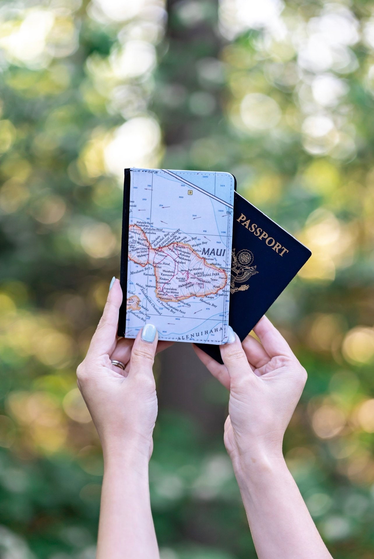 Ireland Passport Cover Ireland Passport Holder Ireland Map Etsy