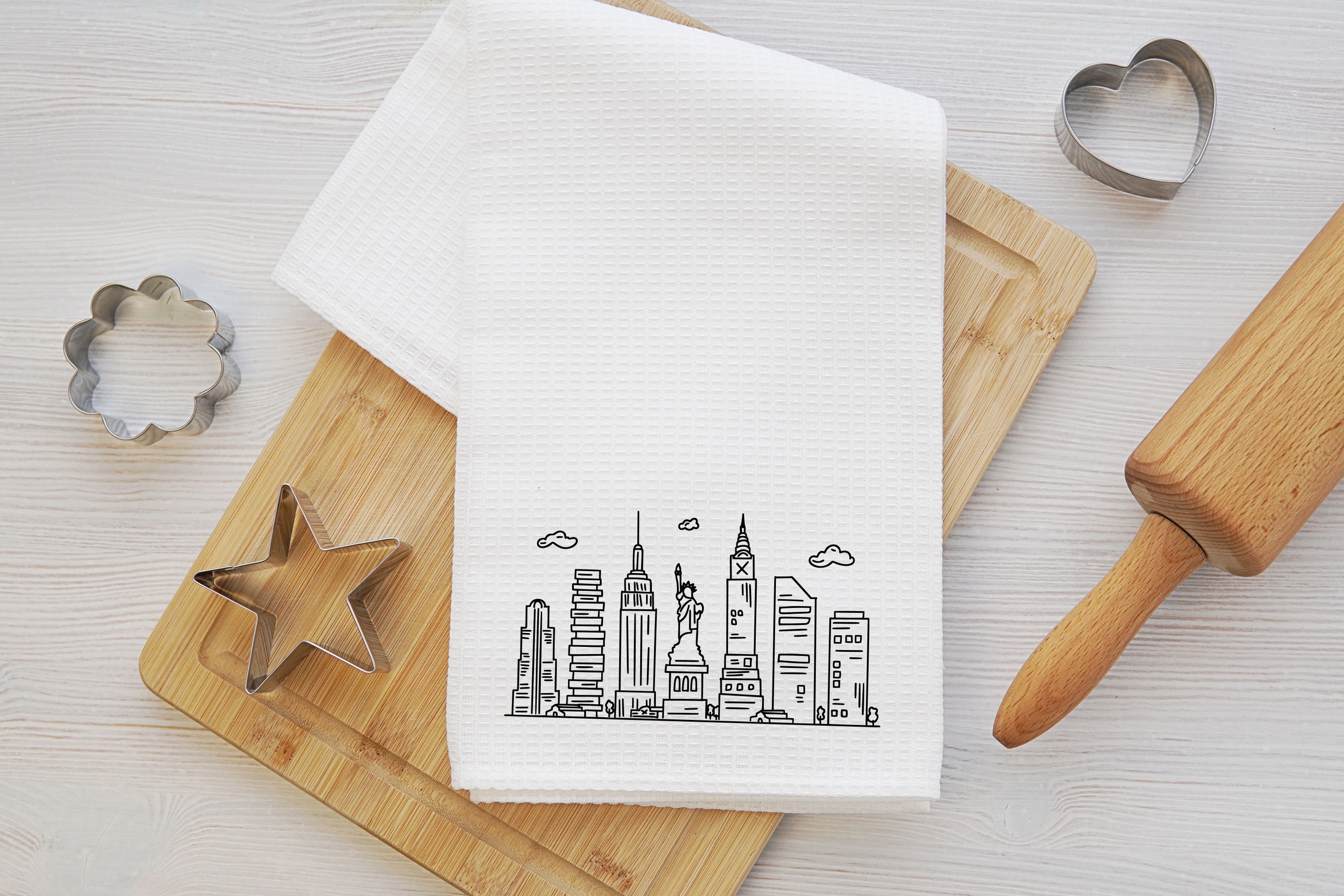 Kitchen Print Series Dish Towel Cute Kitchen Towel Soft - Temu