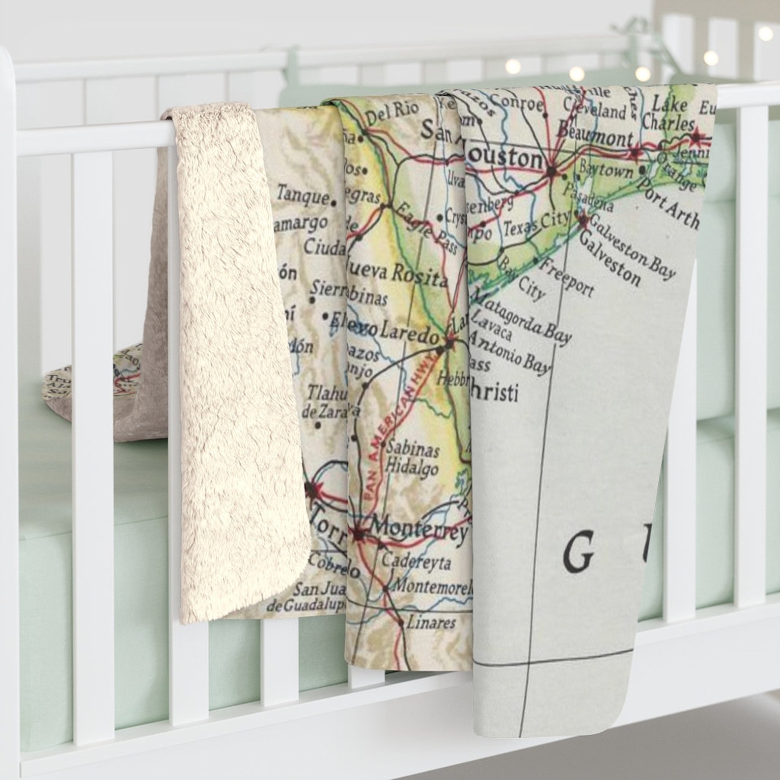 Texas Fleece Blanket Texas Map Blanket Texas Blanket Etsy