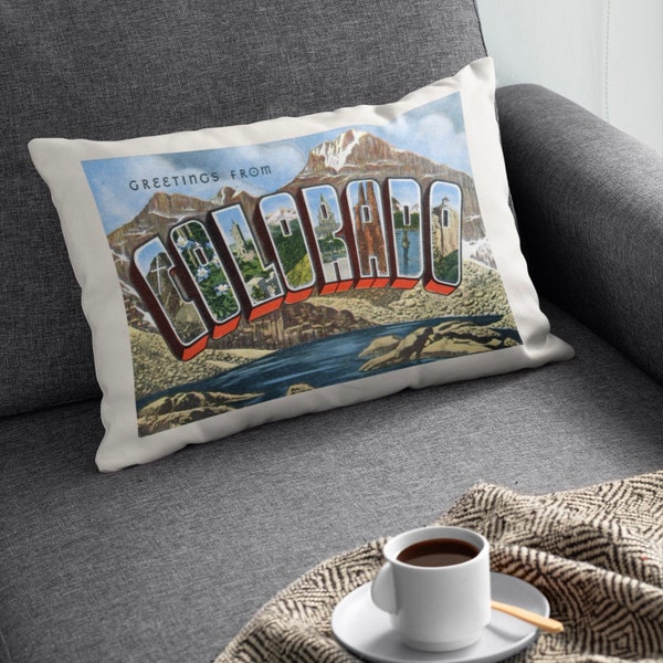 Colorado Pillow - Etsy
