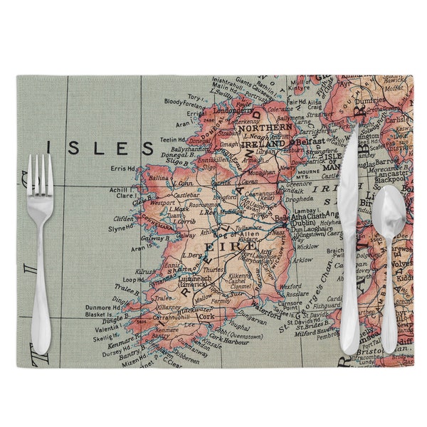 Irish Placemats Etsy