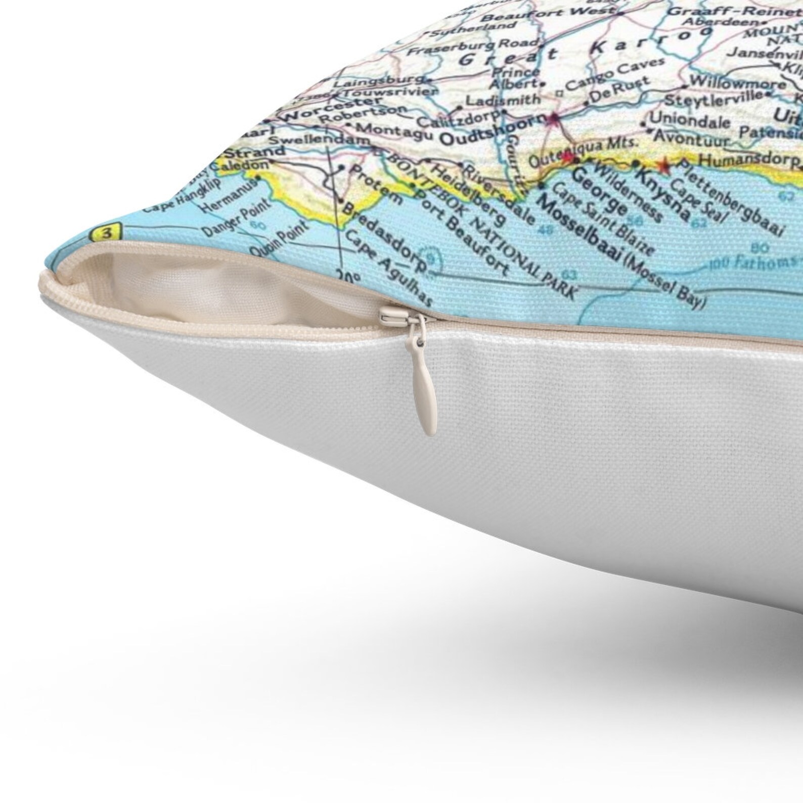 South Africa Vintage Map Pillow South Africa Pillow South Etsy