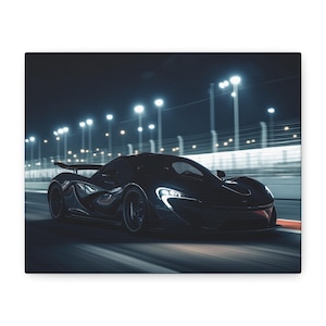 McLaren P1 Canvas Wall Art