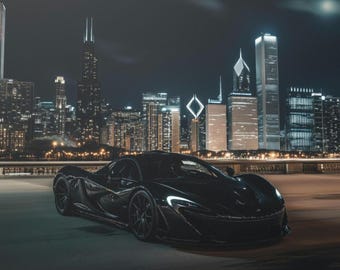Póster del McLaren P1 / Arte mural del McLaren P1