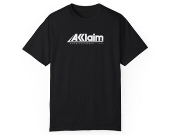 Acclaim Retro Logo Throwback 90s T-Shirt (Black)