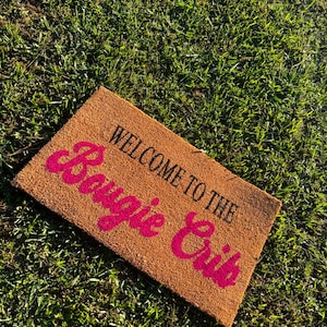 Felpudo de bienvenida a la cuna Bougie