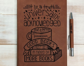 Need More Books - Vegan Leather Journal, Small