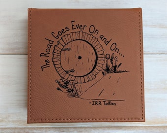 The Road Goes Ever On - Vegan Leather Box