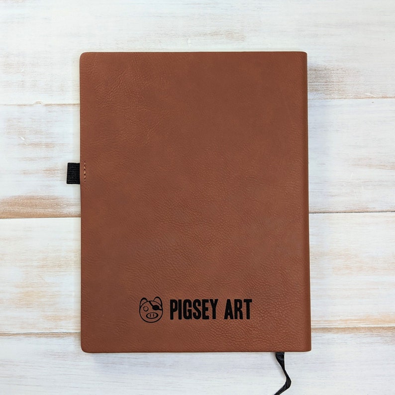 Better a Witty Fool Vegan Leather Journal, Large image 6