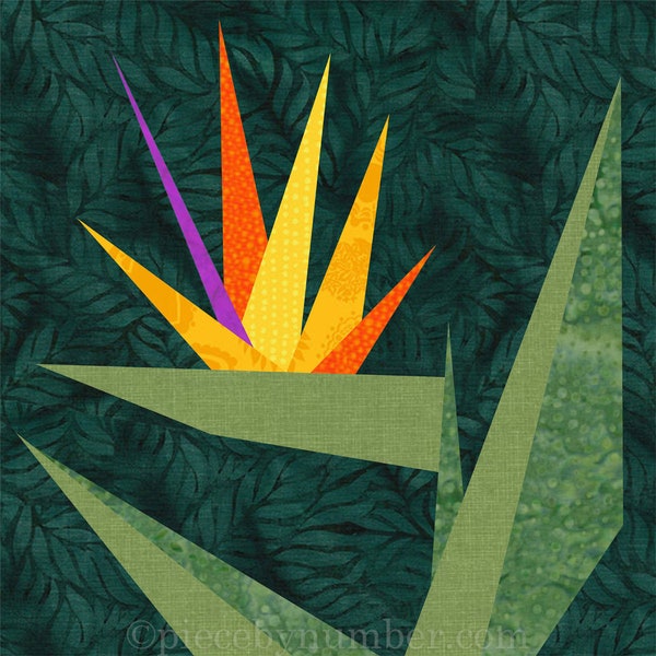 Bird of Paradise Quilt Kit Etsy