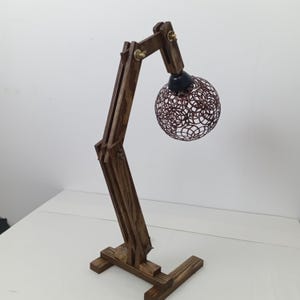 Handcrafted Articulated Lamp for Stylish Home Decor