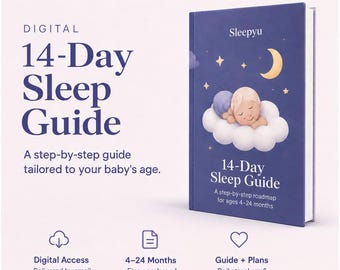 14-Day Gentle Baby Sleep Training Guide, Age-Based Digital Plan for 4–24 Months