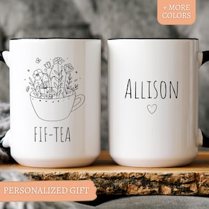 Personalized Birthday Gifts Funny 50th coffee cup 1975 Custom Gift For 50 Year Old Woman 50th Birthday Gift for Women 50th Birthday Mug