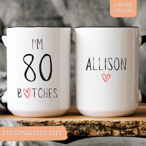 gifts for women 80th birthday mug 80th birthday gift 80th birthday card happy 80th birthday mom birthday gift back in 1945 In my 80s Era
