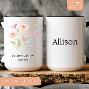 Birthday 50th gifts Gift for her Gift for new mom Limited edition gift 50th Birthday In my 50th era Happy 50th Birthday 50th Birthday Mug