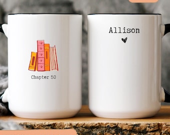 1975 Custom Gift for 50 Year Old Woman 50th Birthday Mug 50th Birthday Gift for Women Personalized Birthday Gifts Funny 50th Coffee Cup
