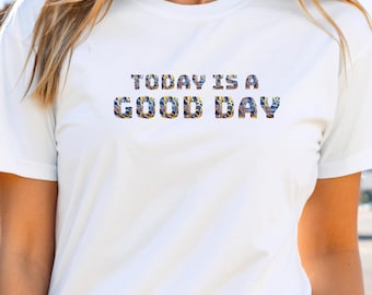 Positive Vibes Graphic Tee, Stylish Statement Shirt for Everyday