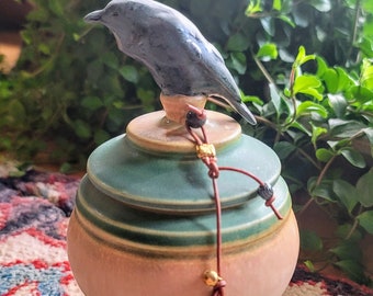 Crow Wish Pot