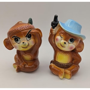 Tom Jerry Salt Pepper Shakers - Etsy