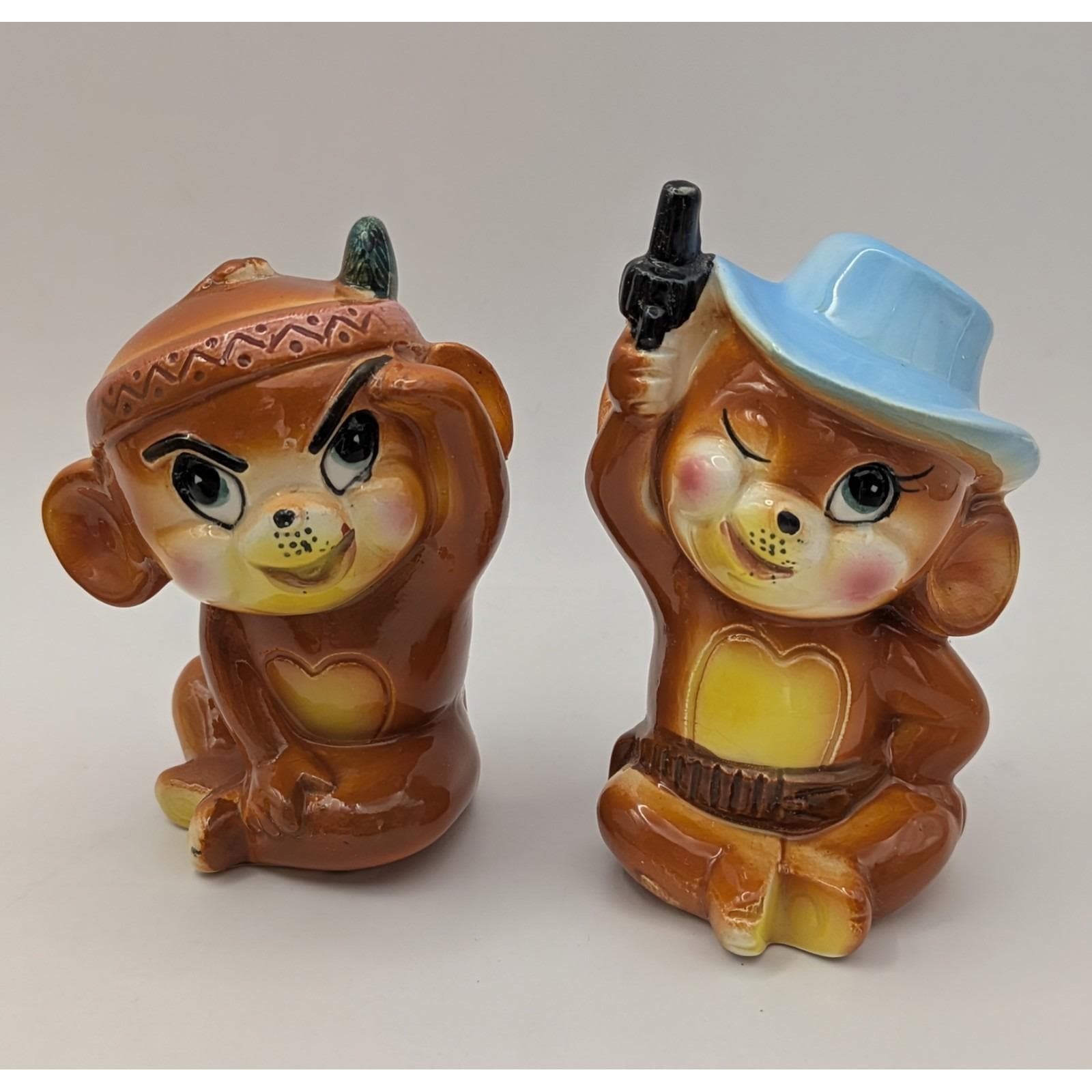 その他 Tom and Jerry Salt and Pepper Shaker Set Tom Jerry Salt Pepper Shakers - Etsy