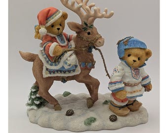 1997 Cherished Teddies Sven & Liv "All Paths Lead to Kindness and Friendship"