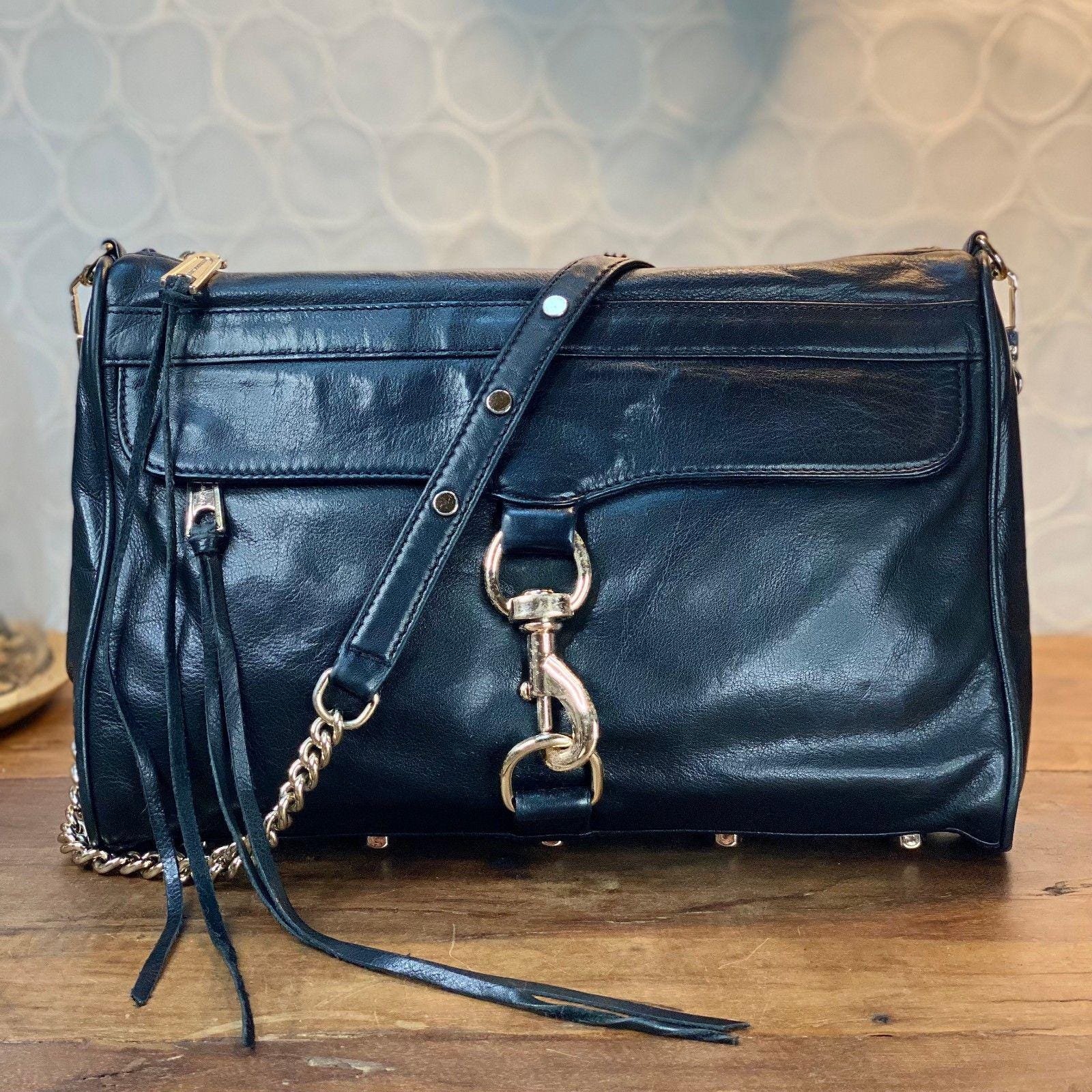 Rebecca Minkoff Black Handbag - Etsy