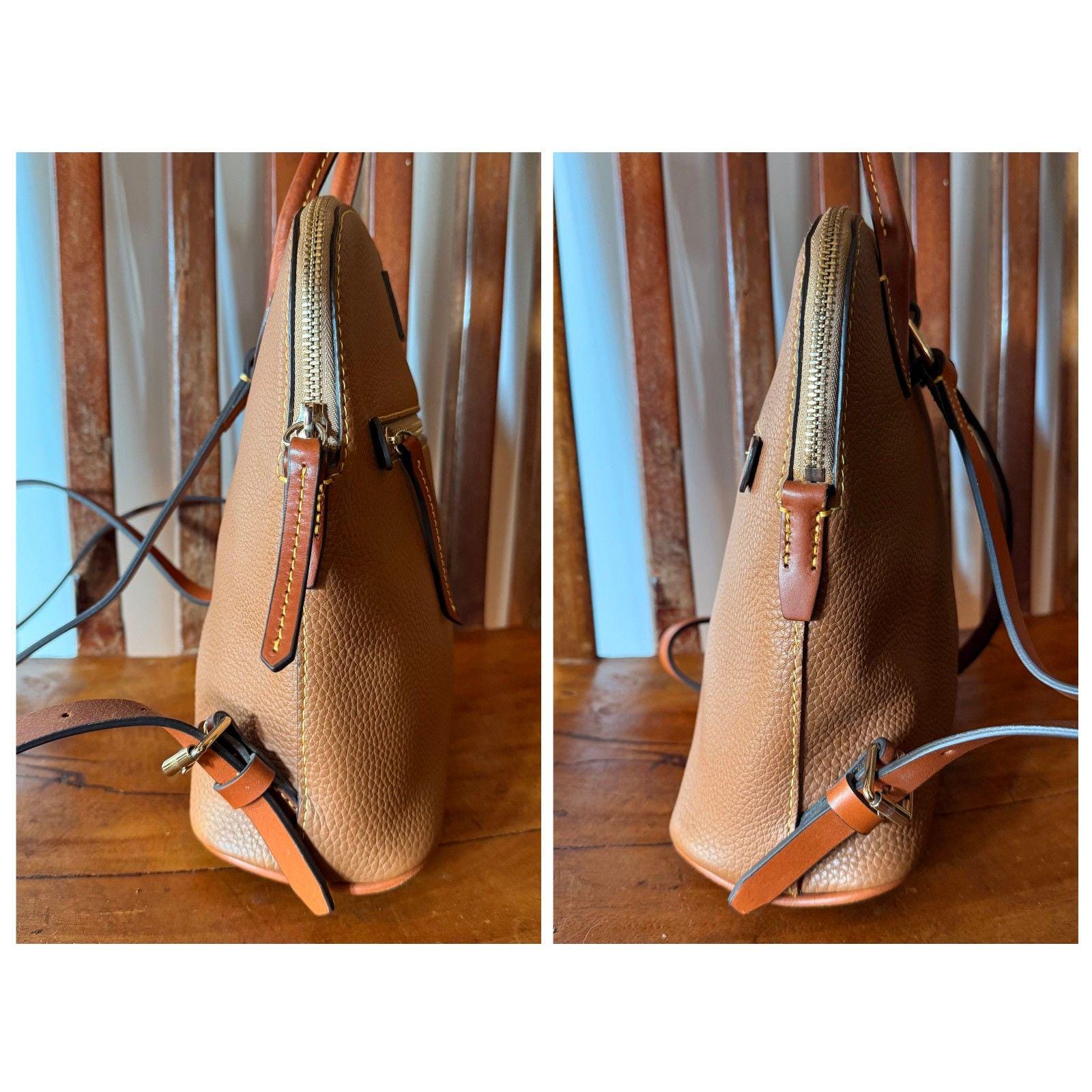 Dooney & Bourke Zip Backpack Caramel Color Rich European  display picture 1