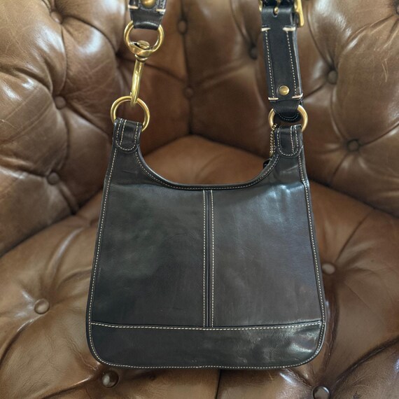 Vintage Coach 65th Anniversary Legacy Hippie Black Le… - Gem
