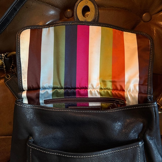 Vintage Coach 65th Anniversary Legacy Hippie Black Le… - Gem