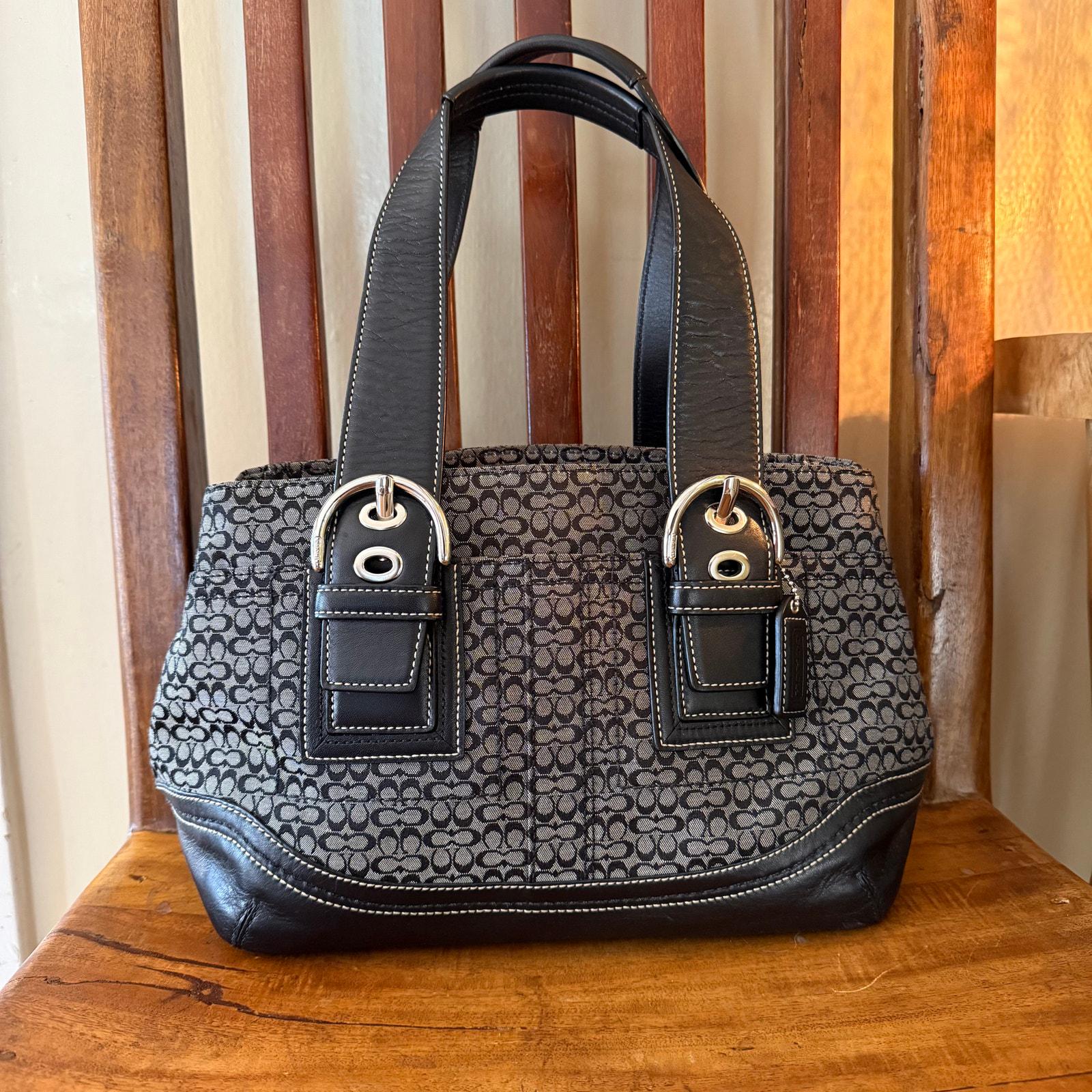 Coach Bag Signature Soho - Etsy