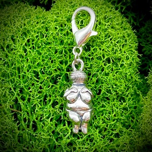 Silver Plated VENUS Knitting Stitch Marker - 1 x 8 mm Progress Keeper Clasp