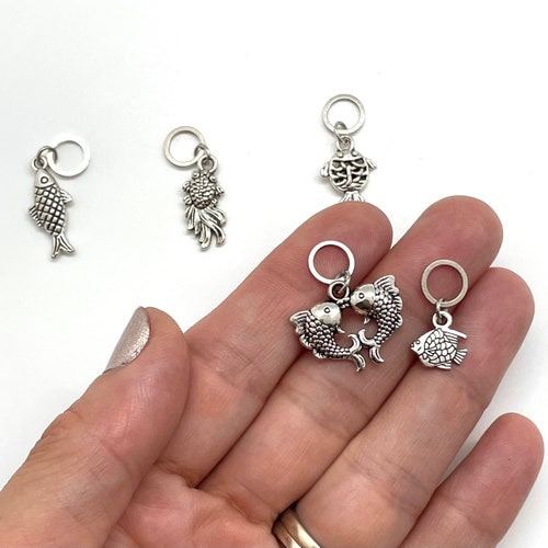 Go Fish Stitch Markers Etsy