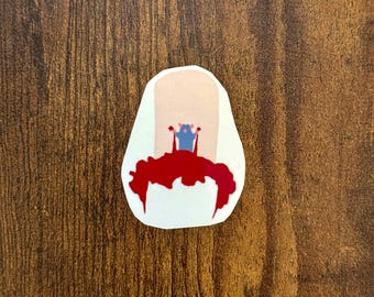 Minimal Ratatouille Inspired Vinyl Sticker