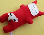 Bright Red Sharknado Kitty