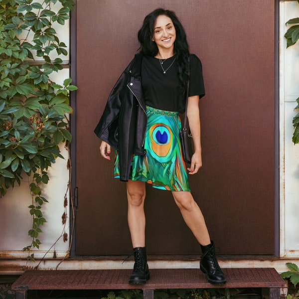 Yellow Peacock Skirt main image 1