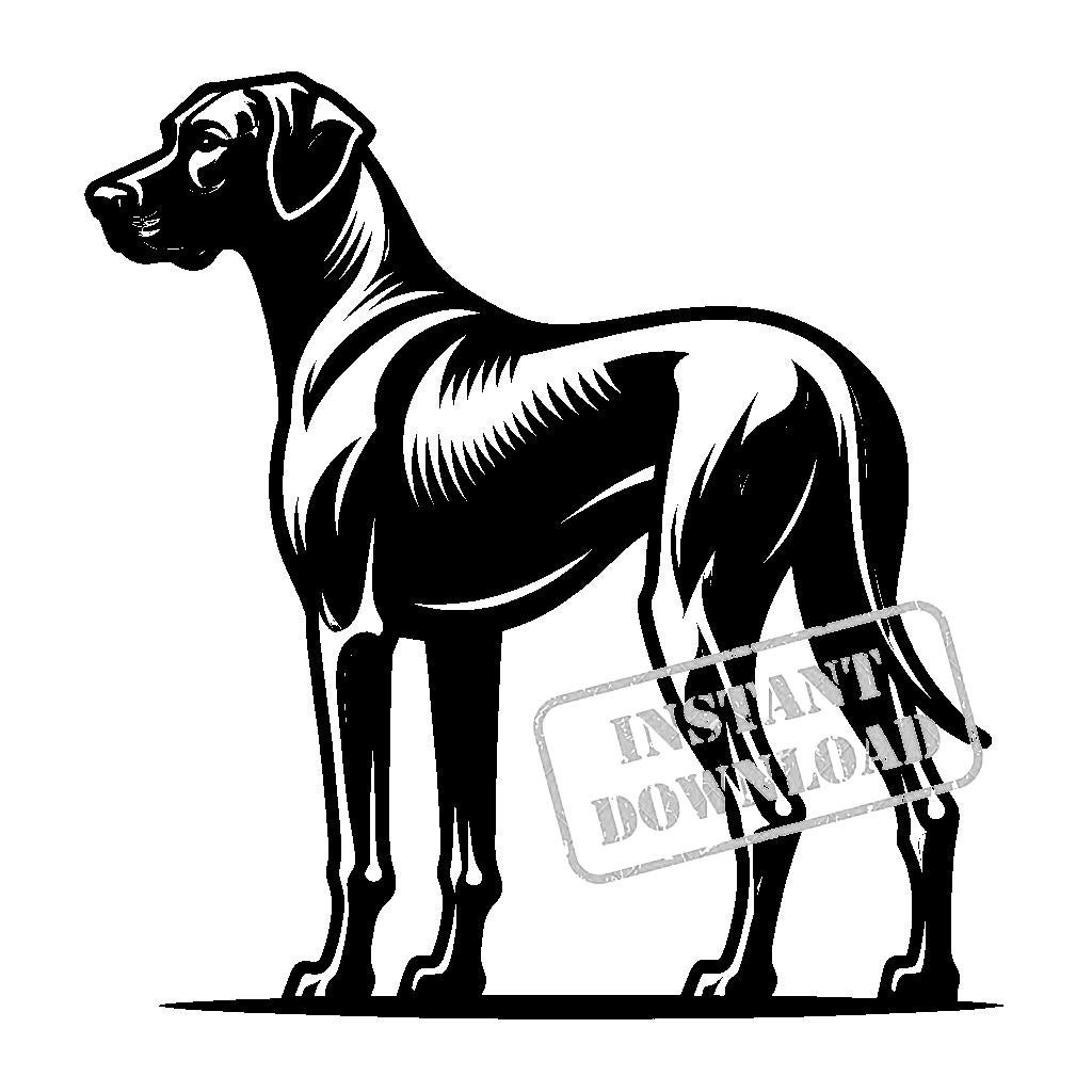 Rhodesian Ridgeback in Pop Art Style SVG Bundle - Etsy