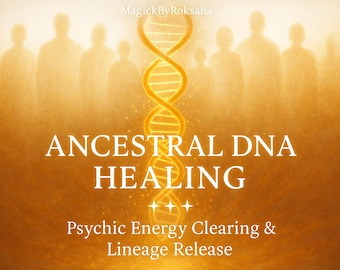 Ancestral DNA Healing – Psykisk energirensning och härstamningsfrigörelse | Djuphälsningssession