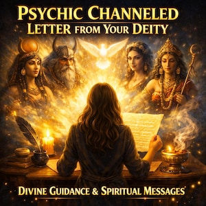 Same Hour | Psychic Channeled Letter from Your Deity | Divine Guidance, Spiritual Messages & Deep Insight