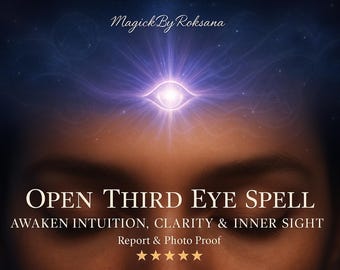Open Your Third Eye – Awaken Intuition, Clarity & Inner Sight