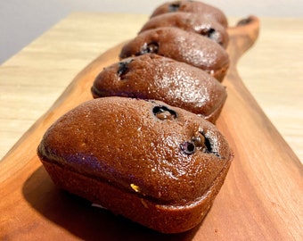 4x Vegan Orange Coffee Mini Cakes/Loafs - Moist and Flavorful, Perfect for breakfast