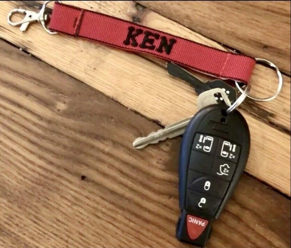 ARMY Personalized Embroidered key Strap Key Ring … - image 2