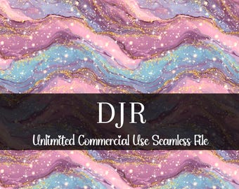 Watercolor Marble Geode Pattern | Gold Seamless | Commercial Use Pattern | Repeating Print | Tie Dye Seamless PNG | Fabric Seamless