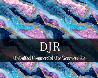 Watercolor Marble Geode Pattern | Gold Seamless | Commercial Use Pattern | Repeating Print | Tie Dye Seamless PNG | Fabric Seamless
