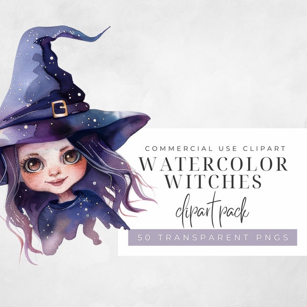 Purple Young Witch Clipart | Witchcraft Png Clipart | Card Making | Witch Clip Art Png | Witchcraft Bundle Png | Magic Clipart