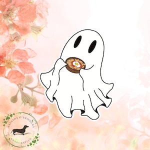 Sticker fantôme de Chilaquiles , Vinyle autocollant , Sticker imperméable , Sticker pour ordinateur portable , Sticker bouteille d'eau , Sticker mexicain , Sticker mignon
