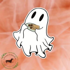 Sticker fantôme Flautas , Vinyle autocollant , Sticker imperméable , Sticker pour ordinateur portable , Sticker bouteille d'eau , Sticker mexicain , Sticker mignon , Drôle