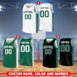 Camiseta de baloncesto personalizada, nombre y número de equipo personalizados, camiseta de baloncesto, camiseta de equipo a juego, crea tu propia camiseta de baloncesto