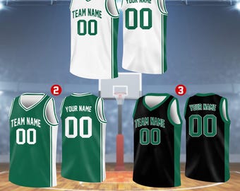 Custom Basketball Jersey, Personalized Team Name And Number Basketball Jersey, Matching Team Jersey, Make Your Own Basketball Jersey